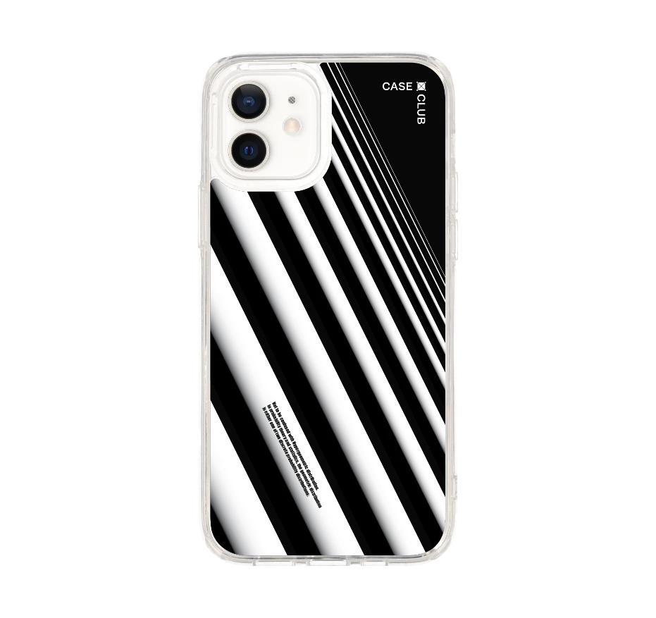 diagonal white stripes