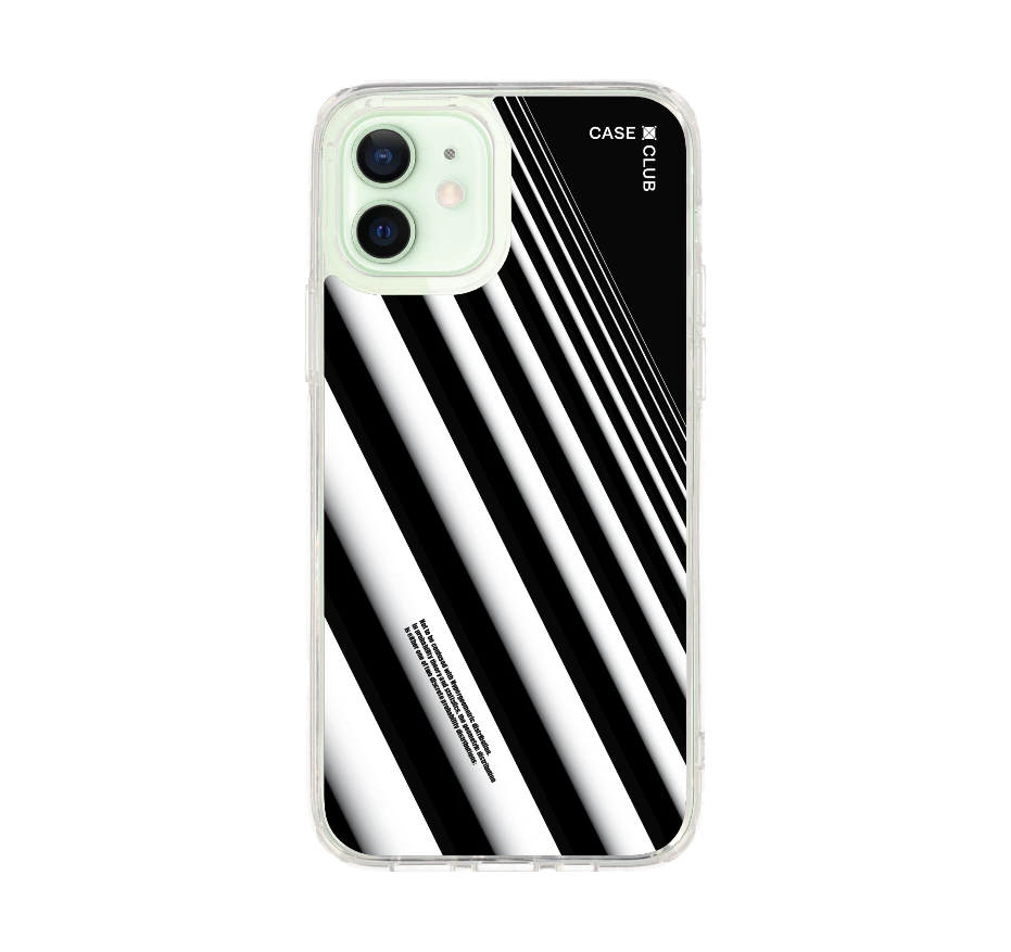 diagonal white stripes