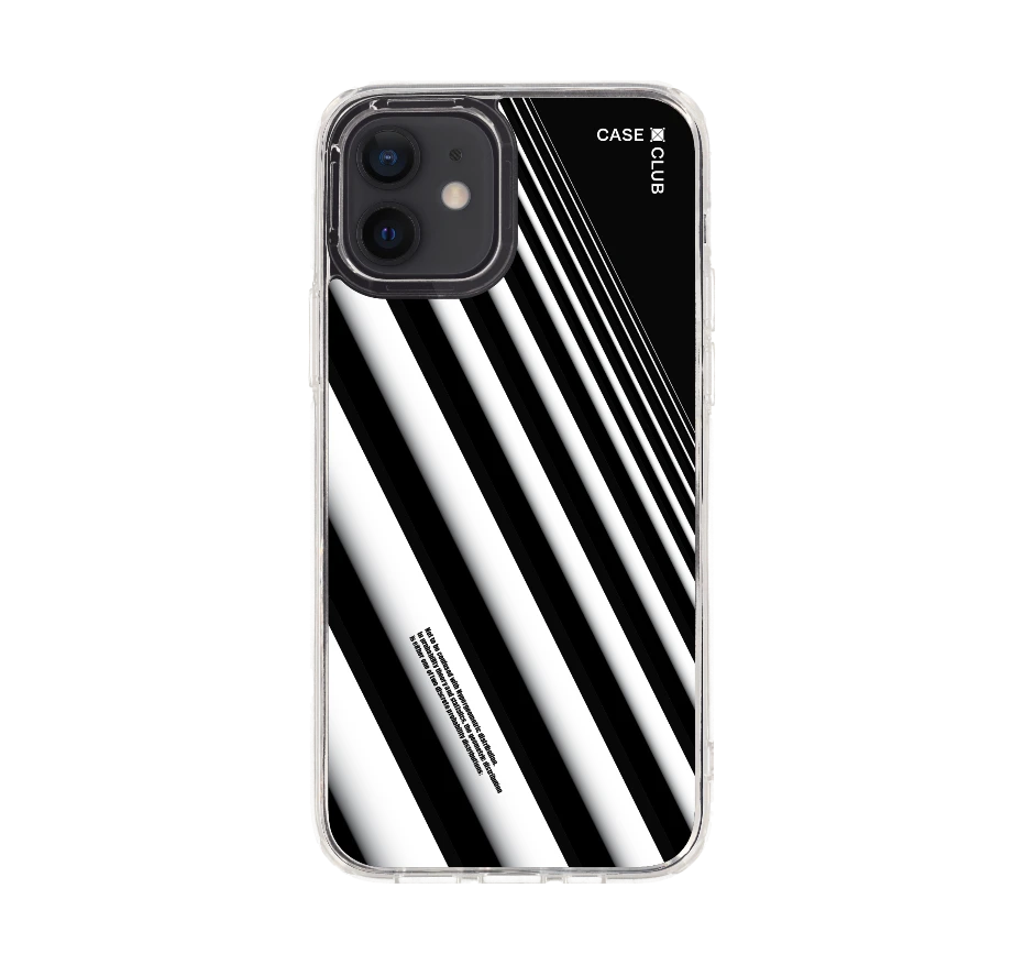 diagonal white stripes