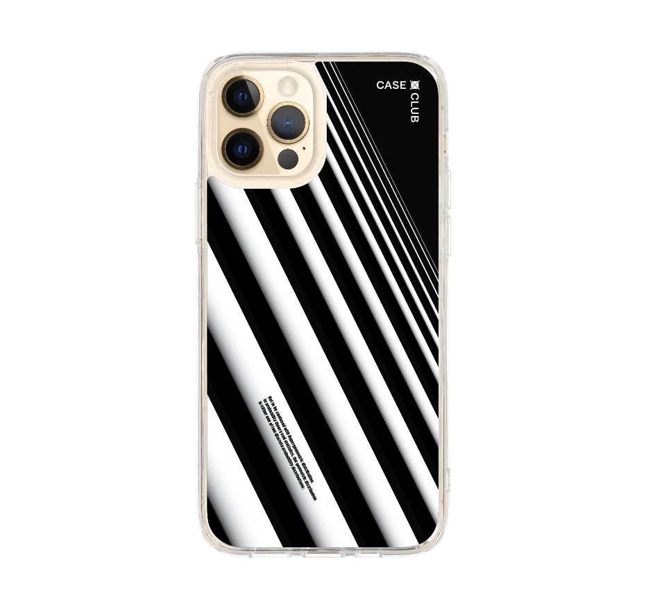 diagonal white stripes