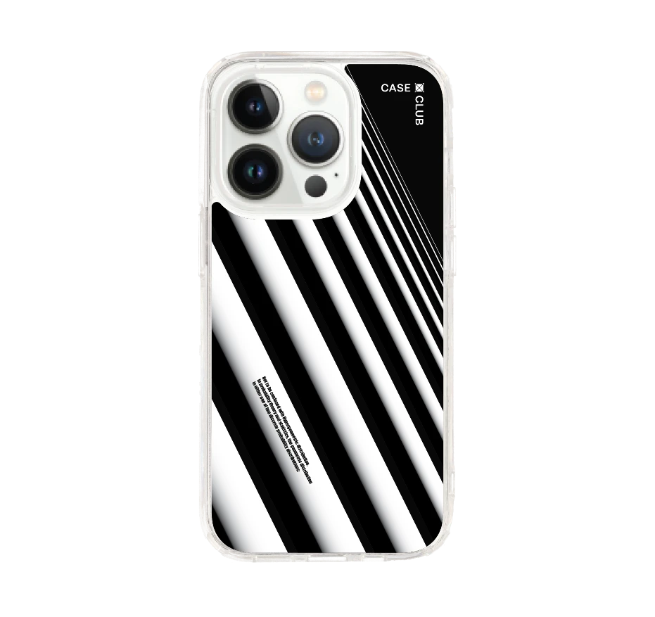 เส้นเฉียงสีขาวดำ