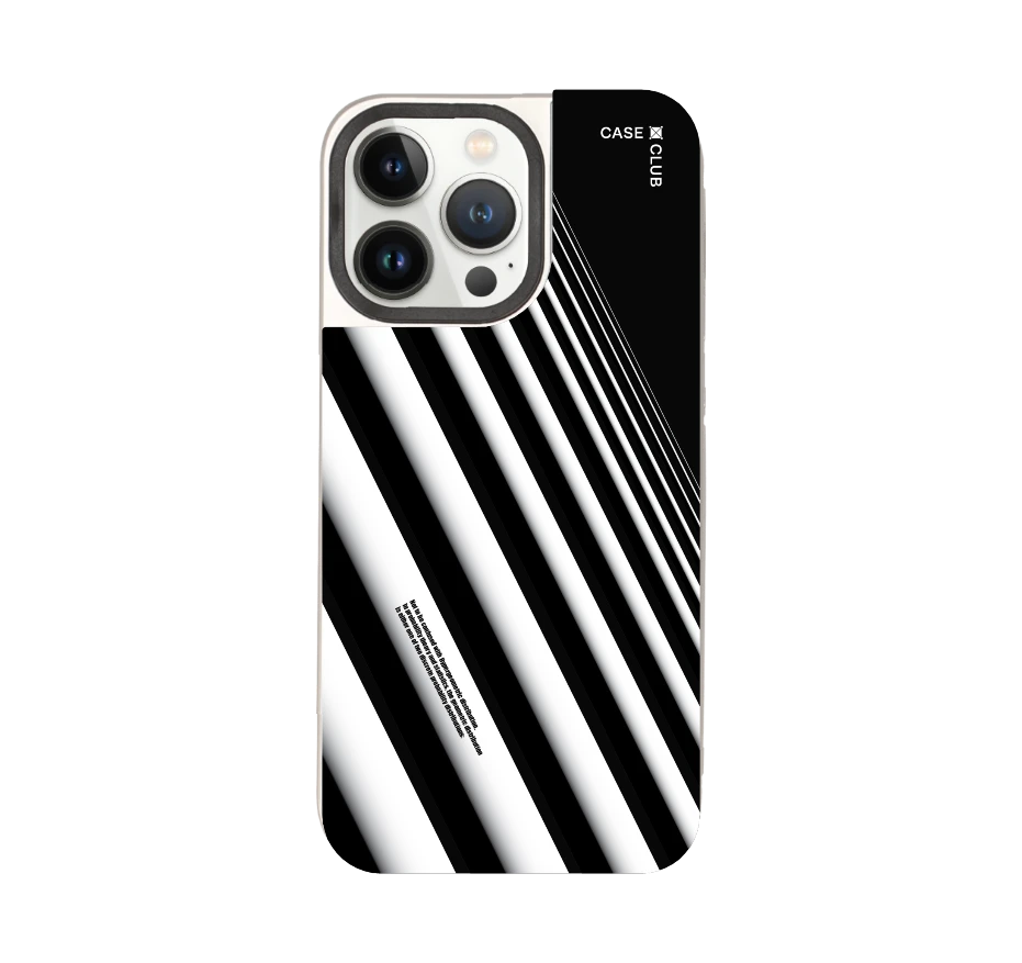 เส้นเฉียงสีขาวดำ