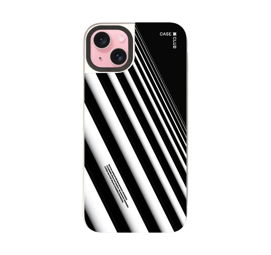 เส้นเฉียงสีขาวดำ