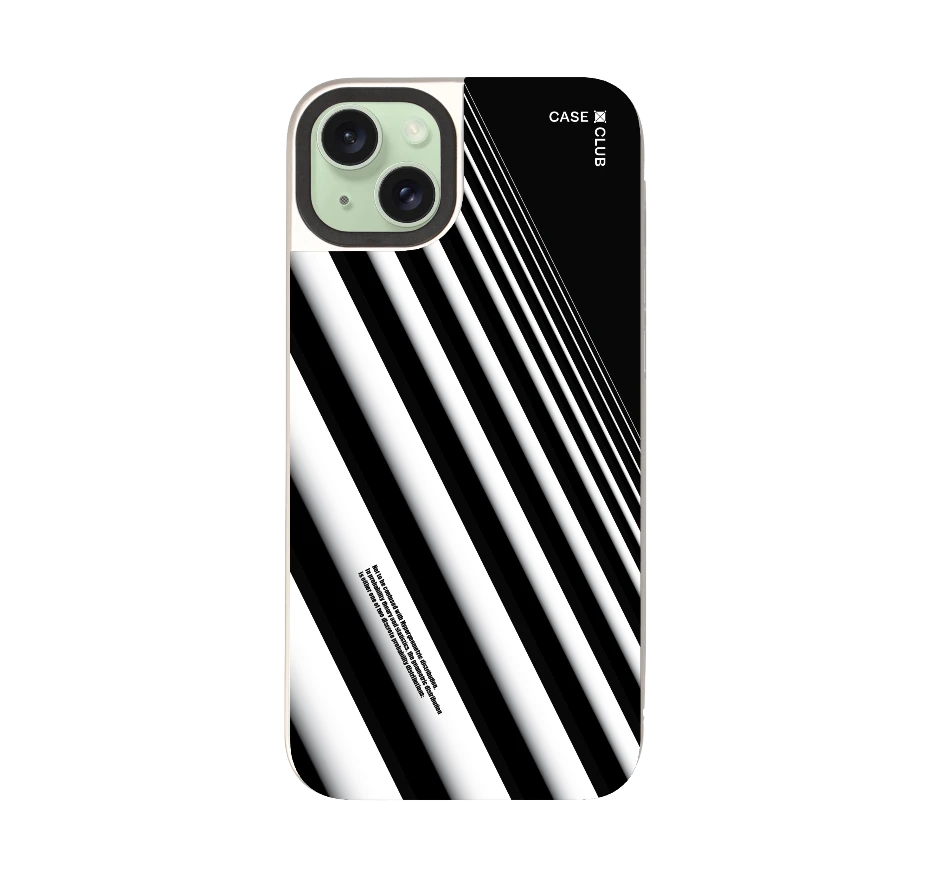 เส้นเฉียงสีขาวดำ