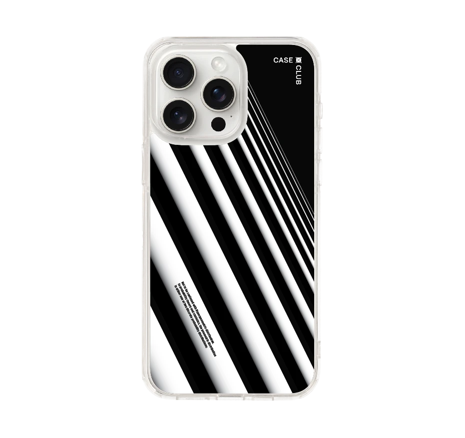 เส้นเฉียงสีขาวดำ