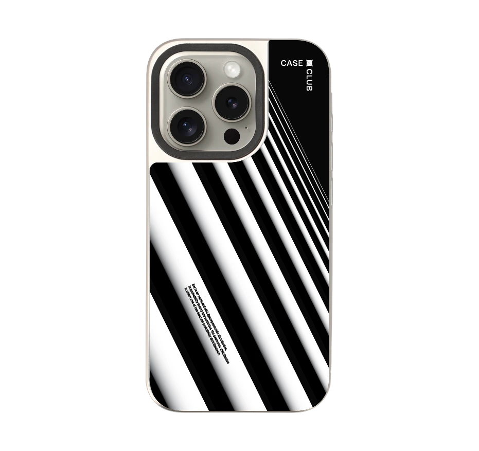 เส้นเฉียงสีขาวดำ