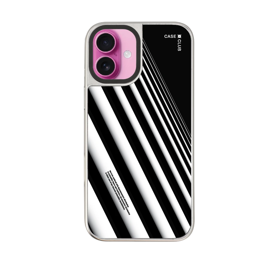 เส้นเฉียงสีขาวดำ