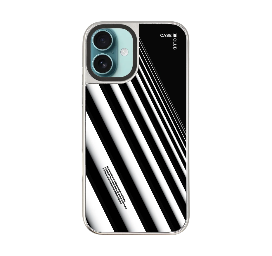 เส้นเฉียงสีขาวดำ