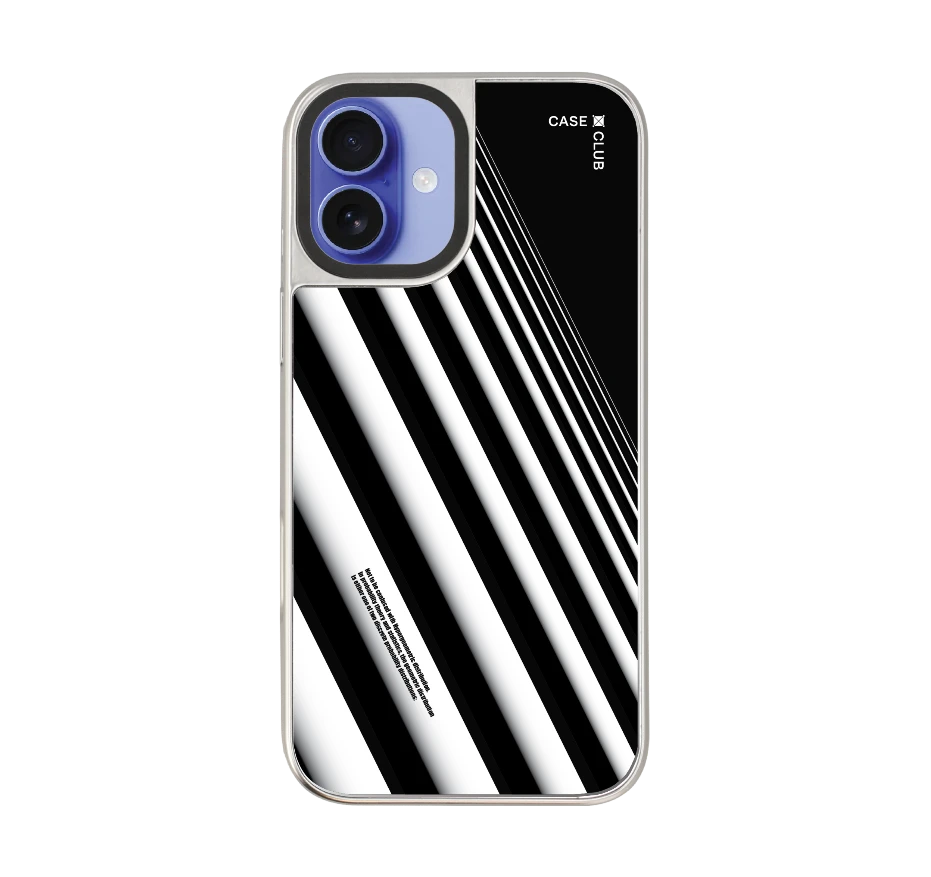 เส้นเฉียงสีขาวดำ