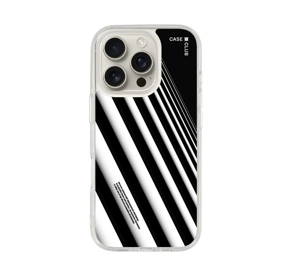 diagonal white stripes