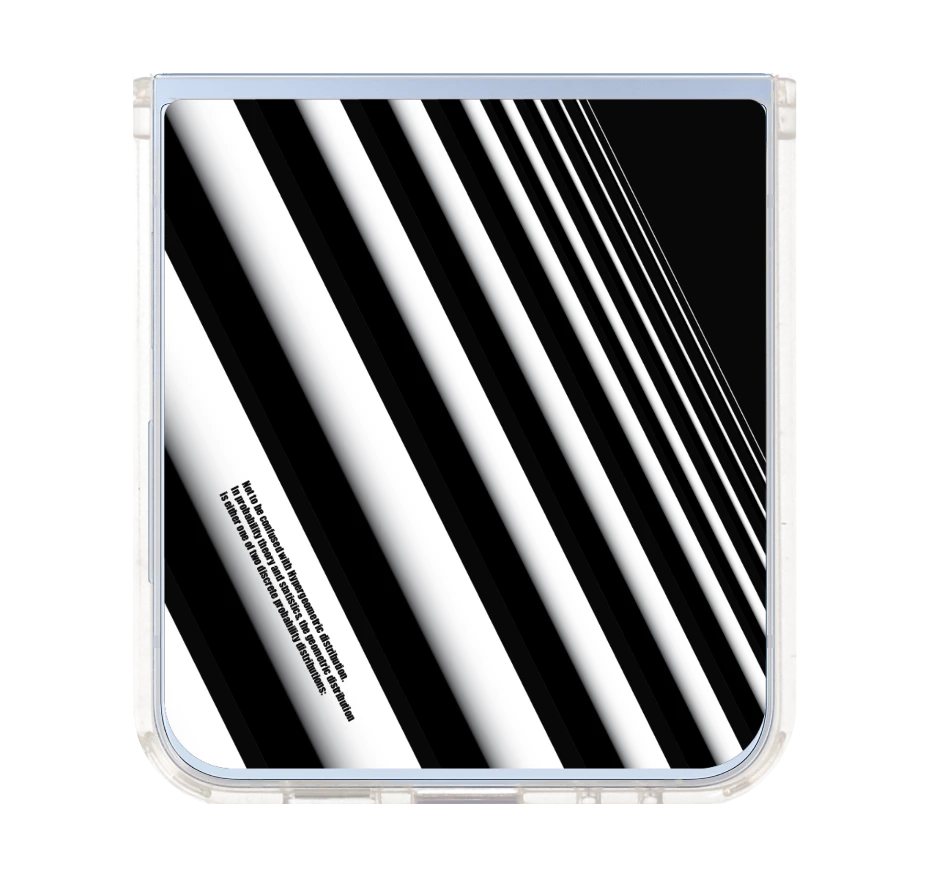 diagonal white stripes