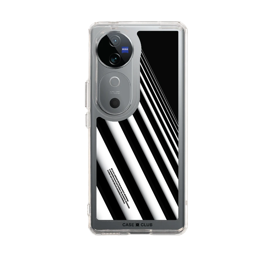 เส้นเฉียงสีขาวดำ