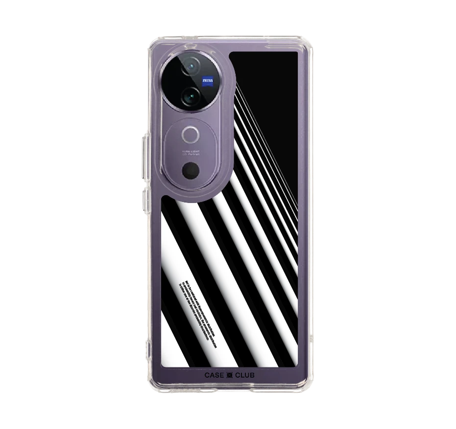 เส้นเฉียงสีขาวดำ