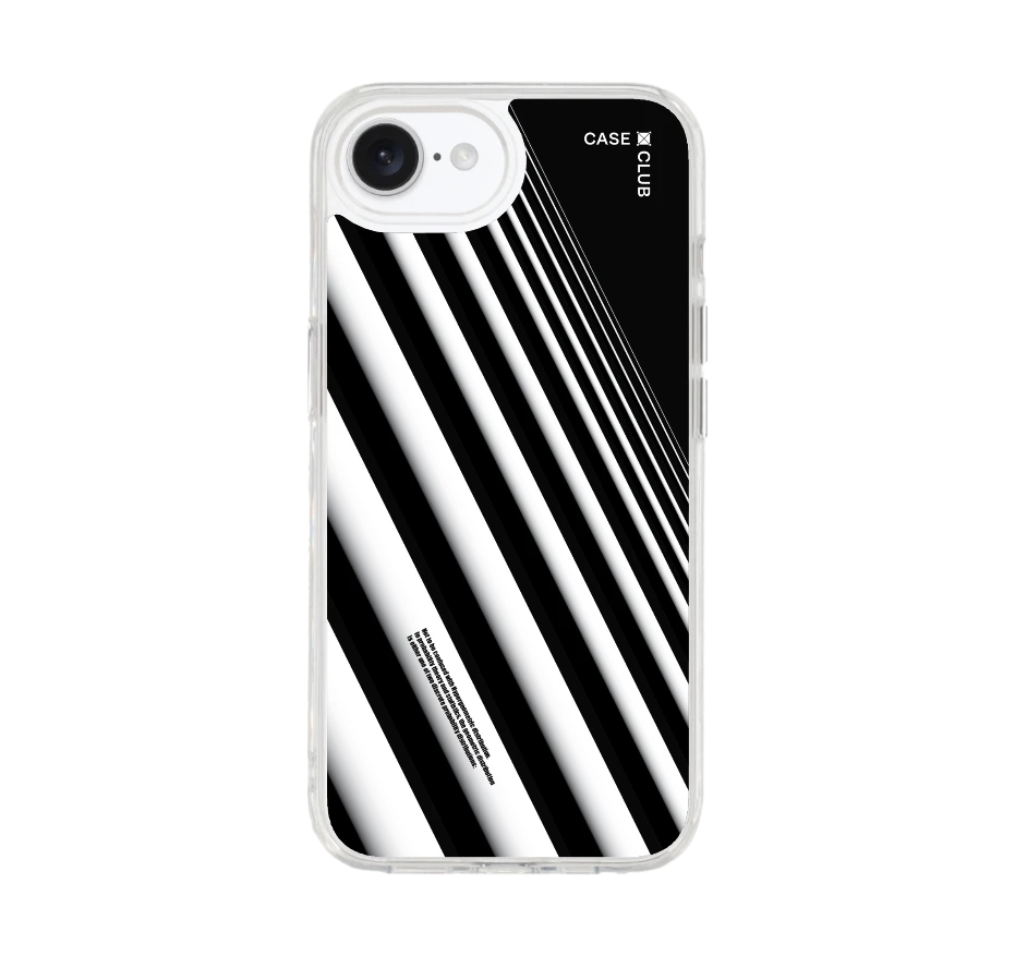 diagonal white stripes