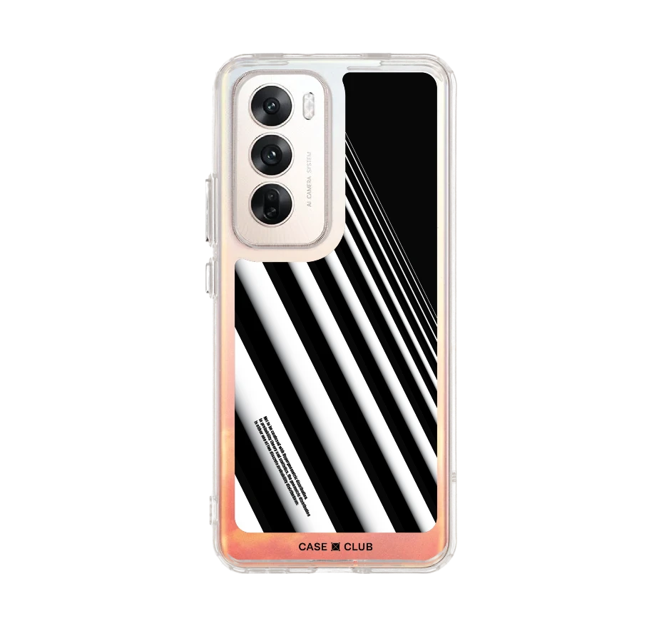 diagonal white stripes