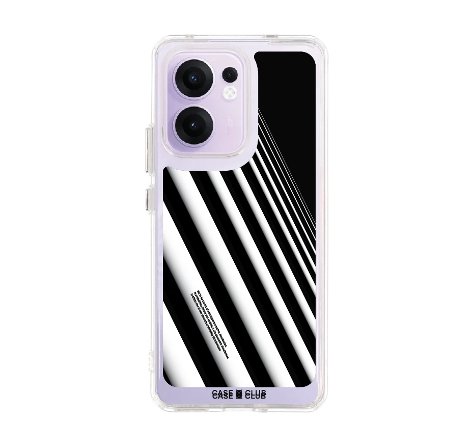 diagonal white stripes