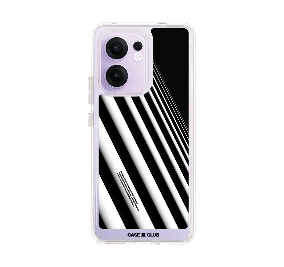 diagonal white stripes