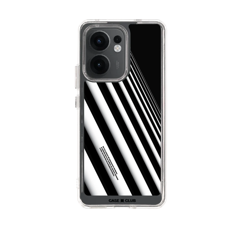 diagonal white stripes