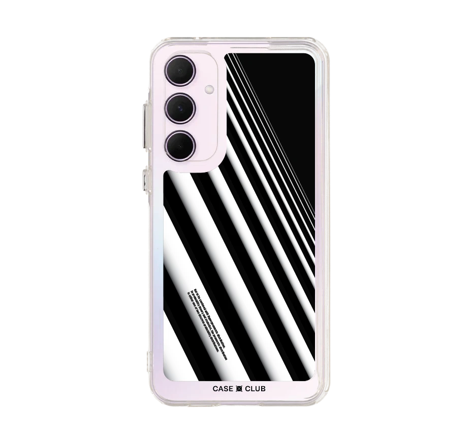 diagonal white stripes