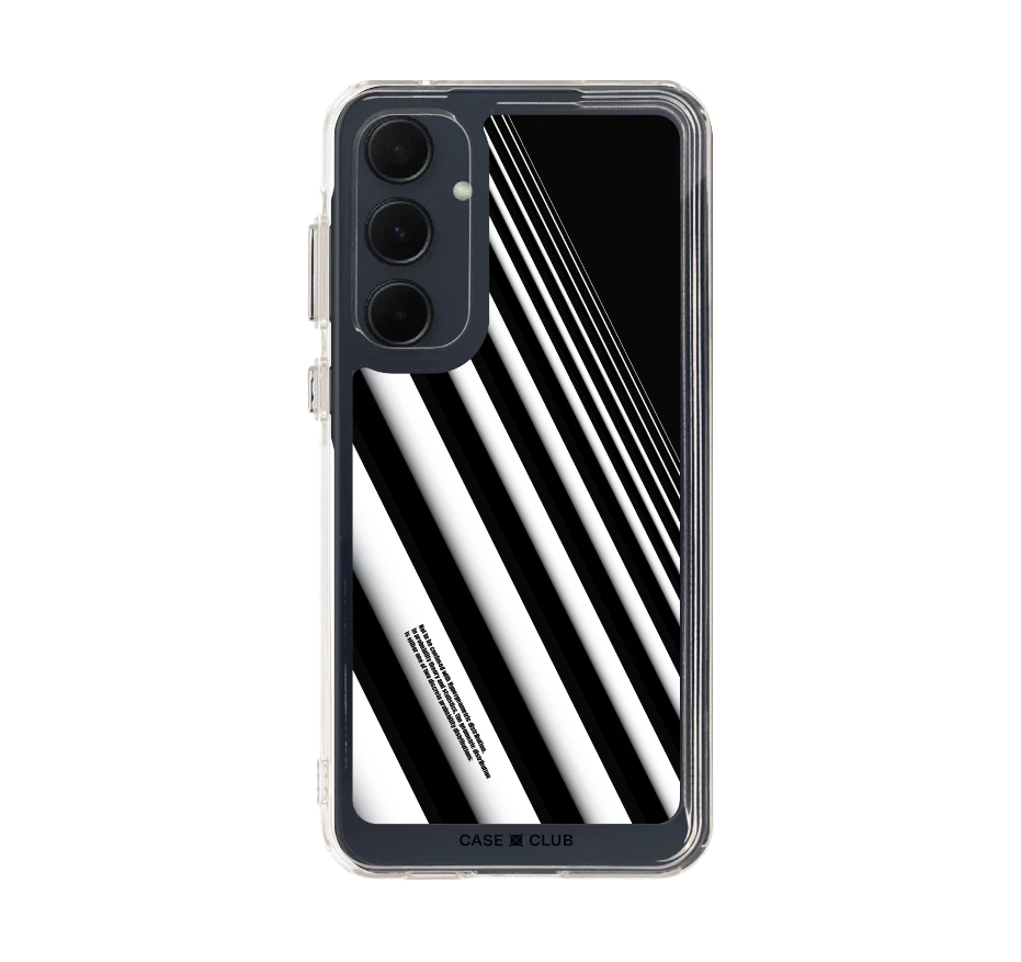 diagonal white stripes