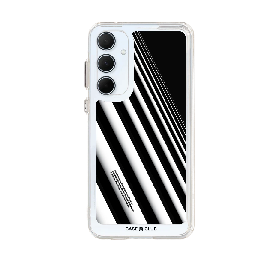 diagonal white stripes