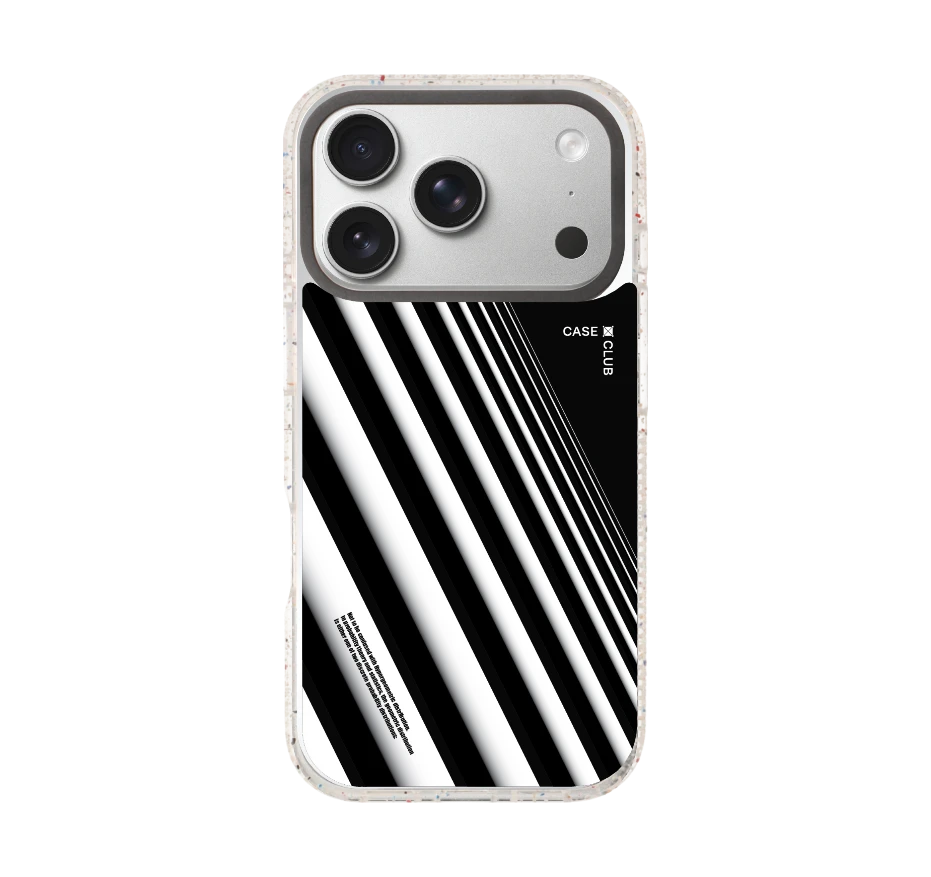 diagonal white stripes