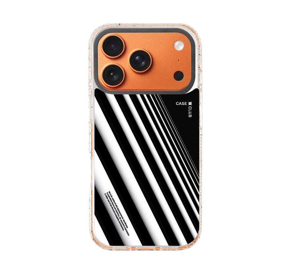 diagonal white stripes