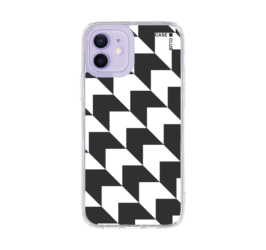 mono houndstooth