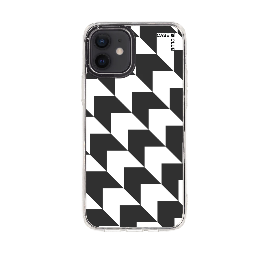 mono houndstooth