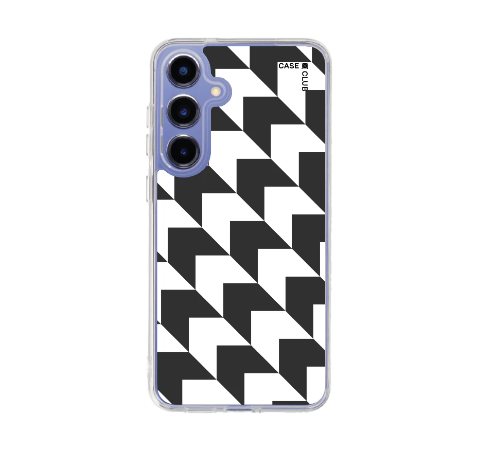 mono houndstooth