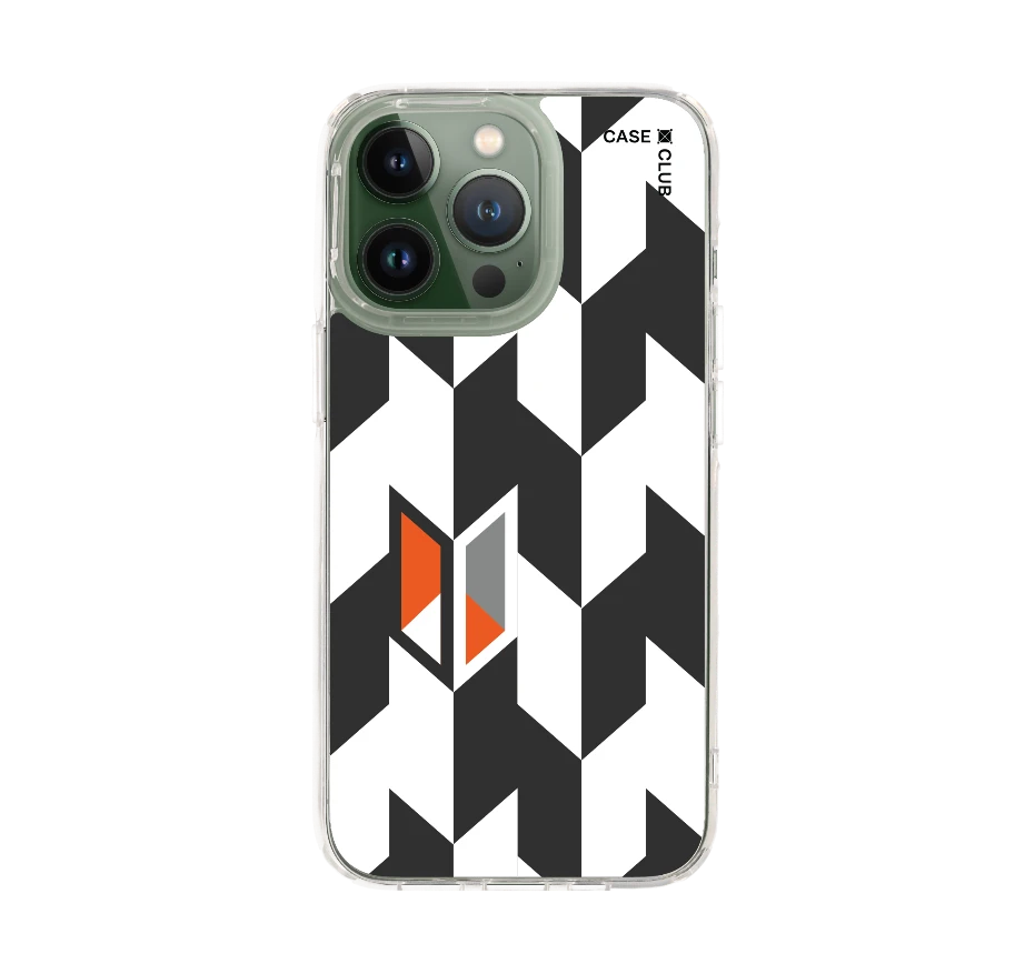 vertical houndstooth