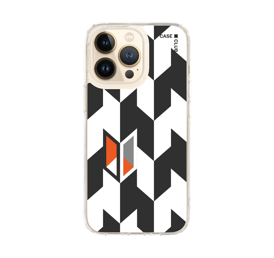 vertical houndstooth