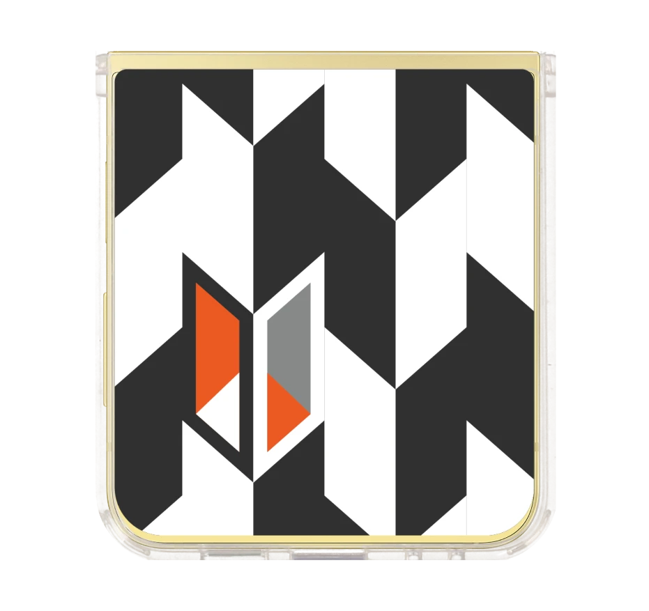 vertical houndstooth