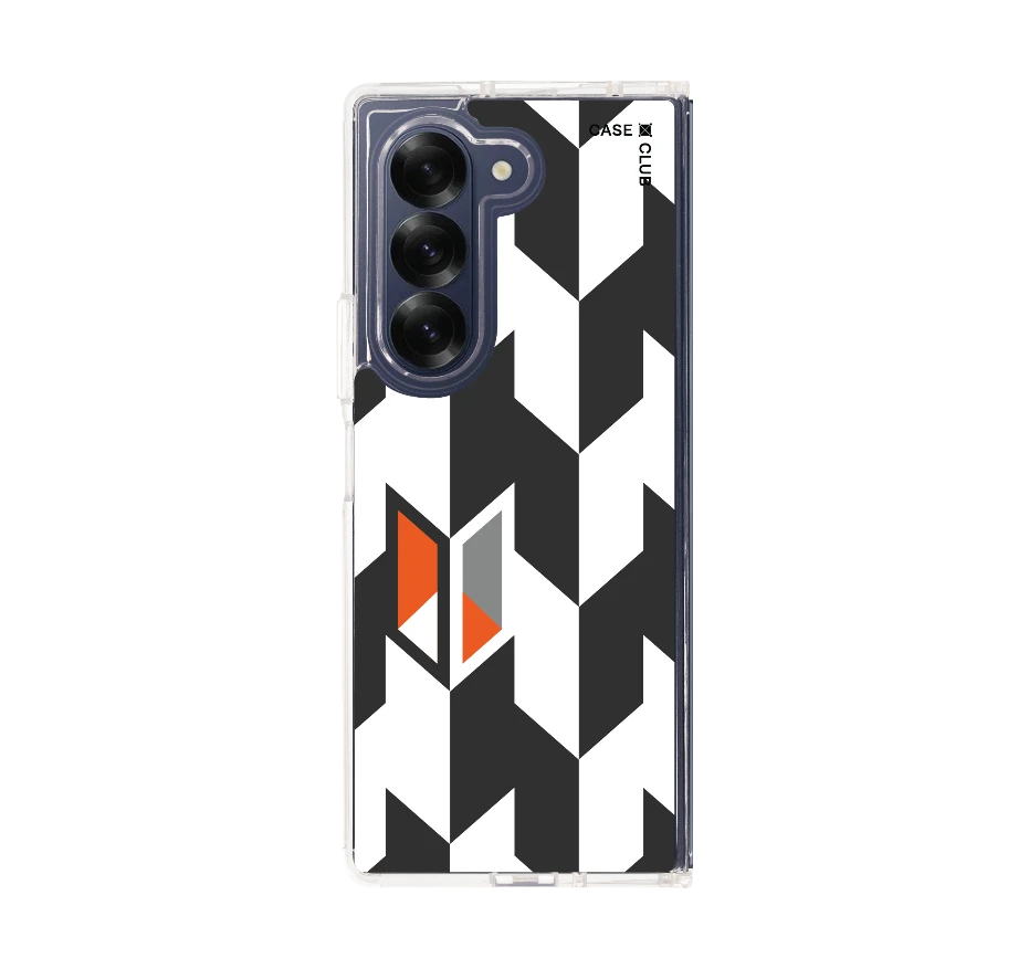 vertical houndstooth