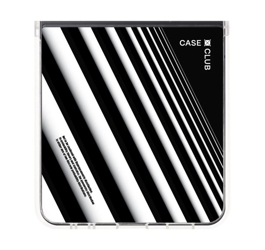 diagonal white stripes