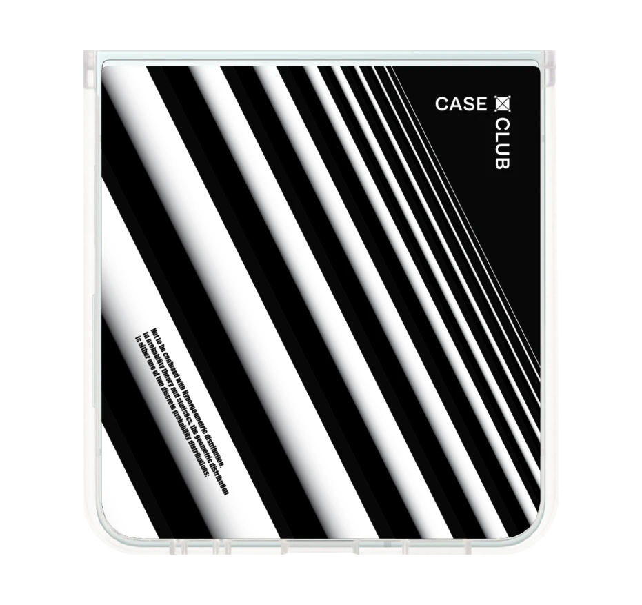 diagonal white stripes