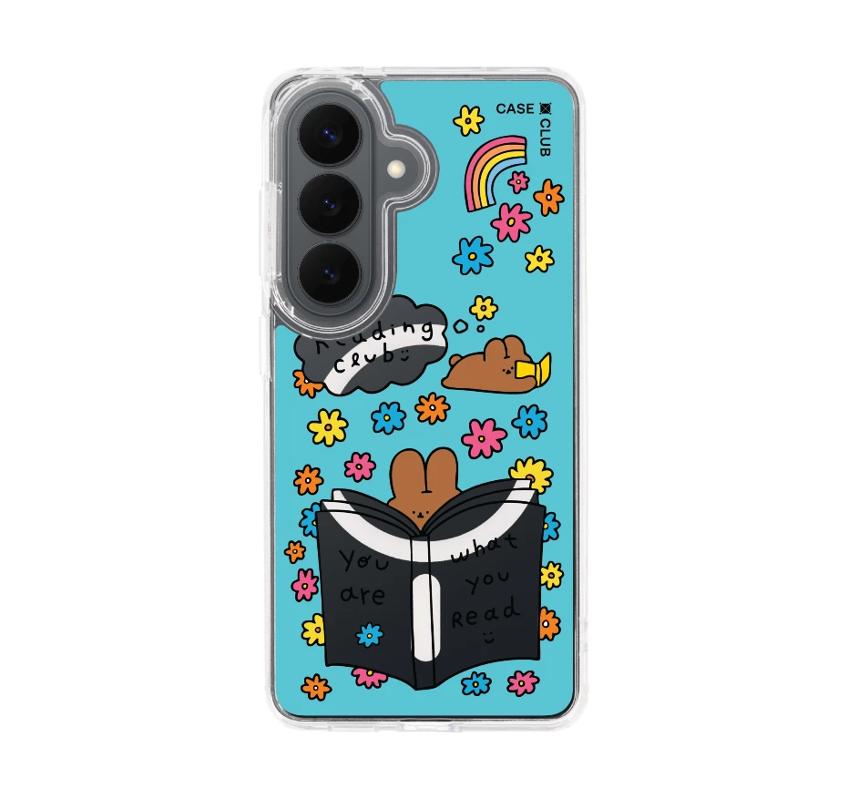 fluffy bunny reading club