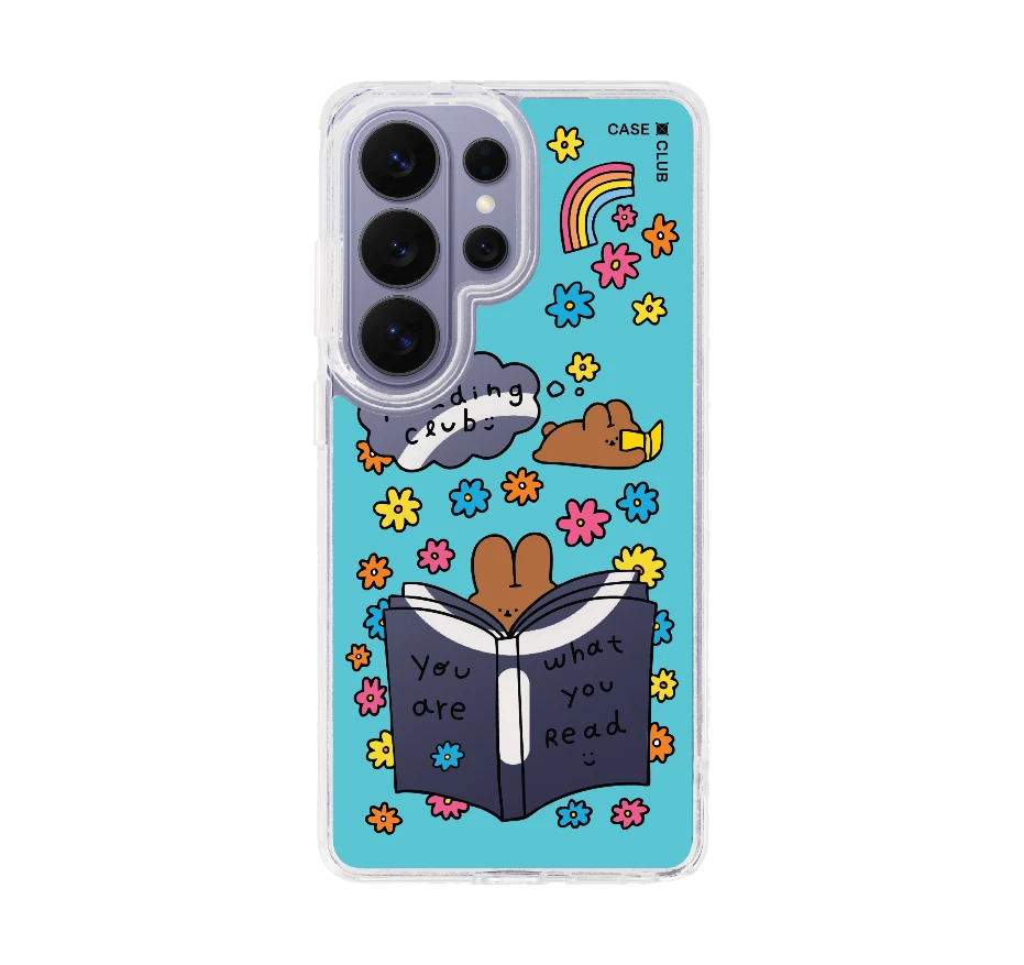 fluffy bunny reading club