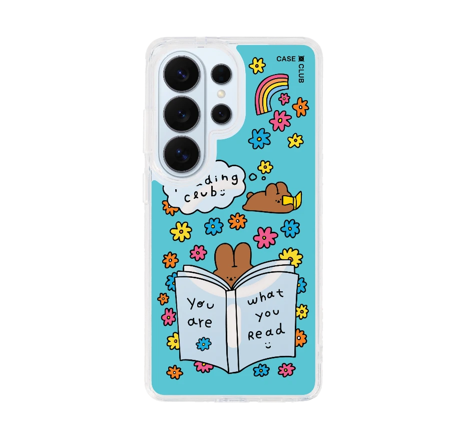 fluffy bunny reading club