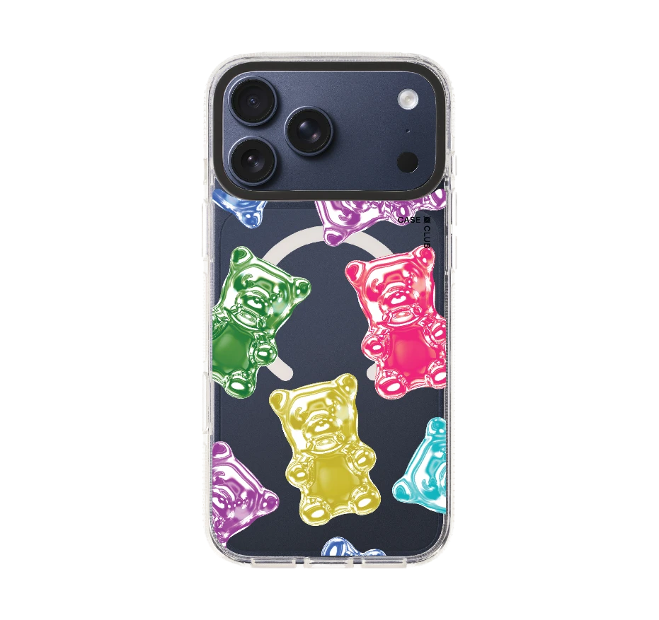 เยลลีหมีหลากสีเมทัลลิก