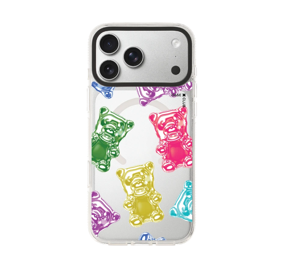 เยลลีหมีหลากสีเมทัลลิก