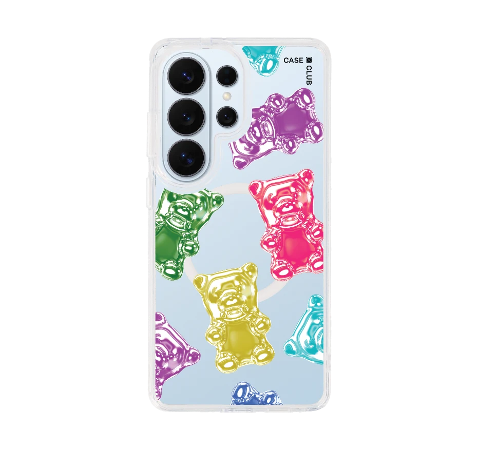 เยลลีหมีหลากสีเมทัลลิก