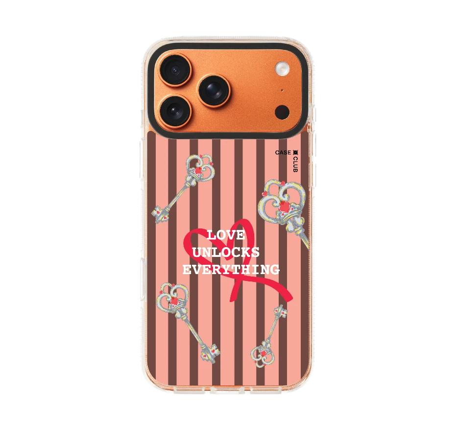 กุญแจหัวใจลายชมพู