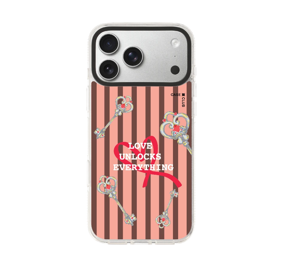 กุญแจหัวใจลายชมพู