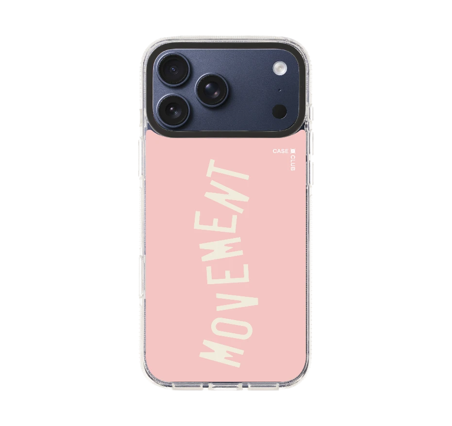 rally ลาย movement สีชมพูใส