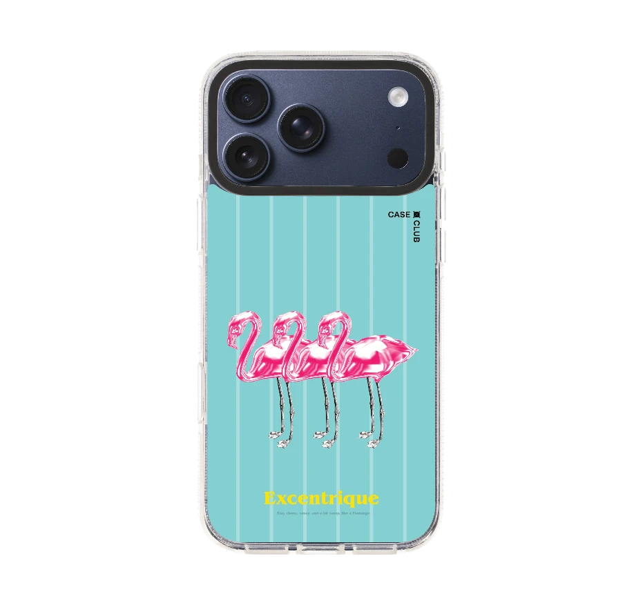 ฟลามิงโกสามตัวเมทัลลิก