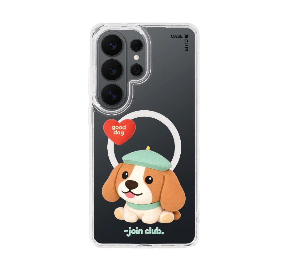 join the club heartful beagle