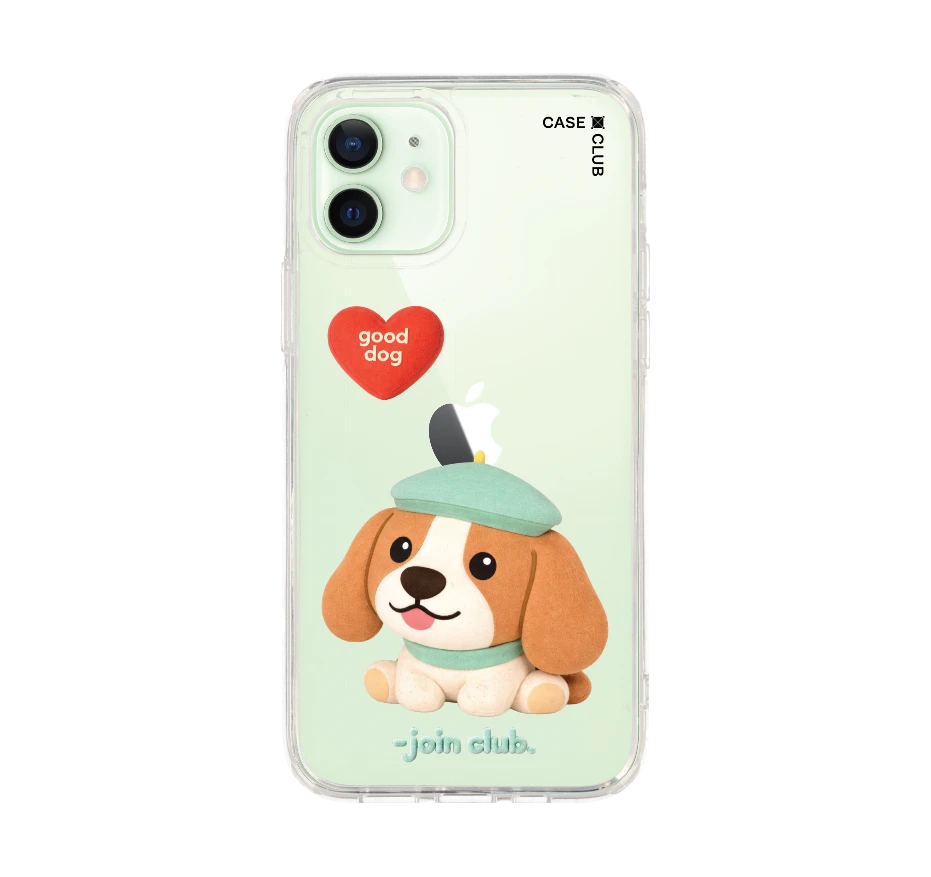 join the club heartful beagle