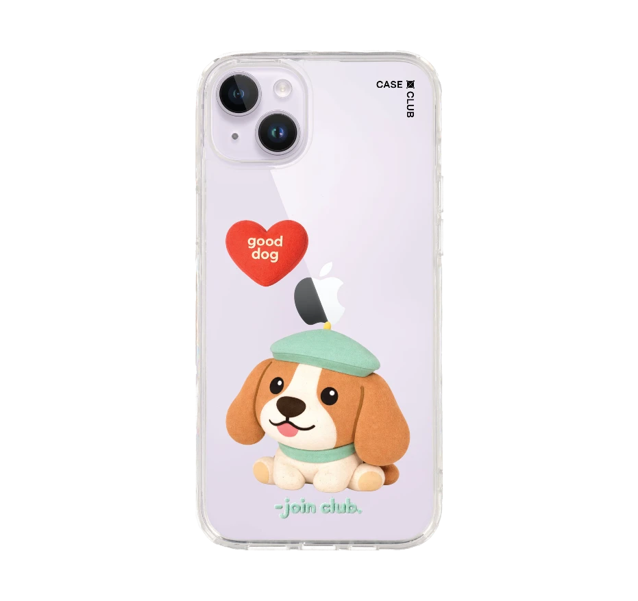 join the club heartful beagle