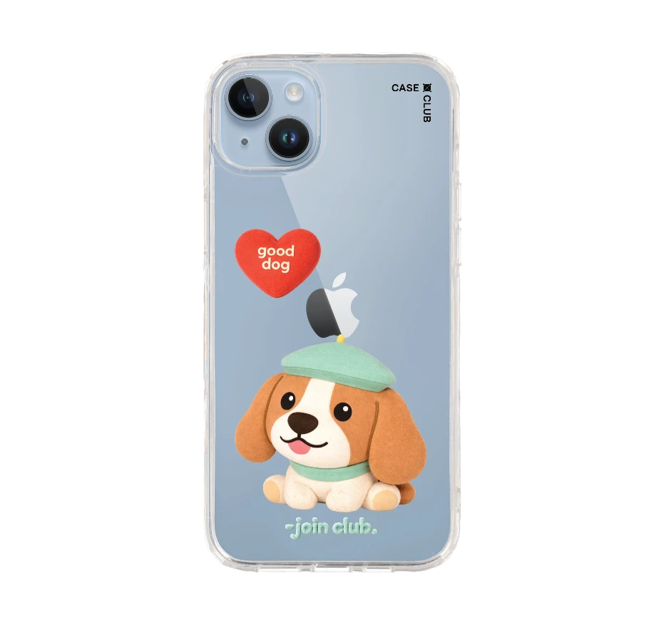 join the club heartful beagle
